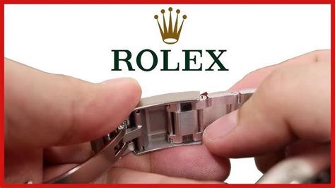 how to adjust rolex explorer ii bracelet|adjusting a Rolex bracelet.